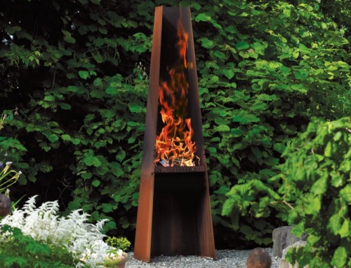 RAIS Gizeh Outdoor Wood Fireplace